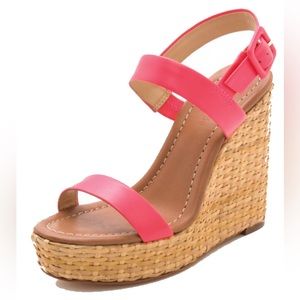 Kate Spade Dancer Wedges in Geranium size 7.5